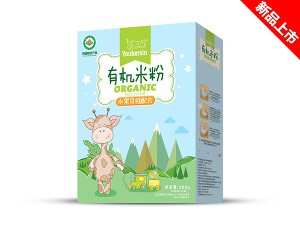 優(yōu)可欣水果多維有機米粉盒裝