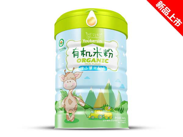 優(yōu)可欣鐵聽(tīng)淮山薏米有機(jī)米粉聽(tīng)裝