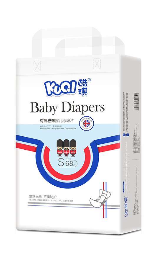 酷琪有氧極薄嬰兒紙尿片S68