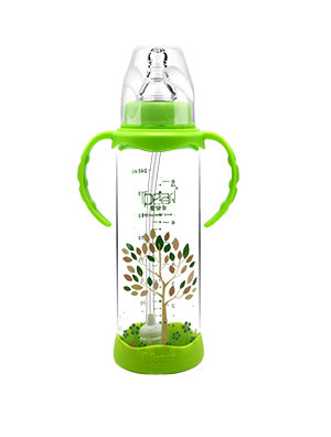 愛(ài)貝爾晶鉆防爆玻璃大奶瓶120ML