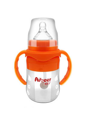 愛貝爾硅膠寬口徑防脹氣160ML