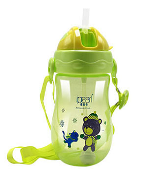 愛(ài)貝爾嬰童背帶學(xué)飲杯350ML