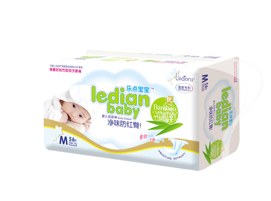 樂點(diǎn)寶寶凈味防紅臀尿褲M56片