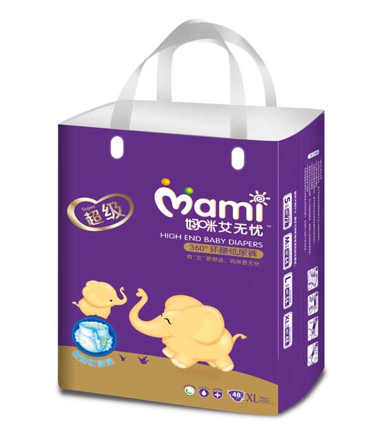 媽咪艾無憂超級(jí)360°環(huán)腰紙尿褲XL碼