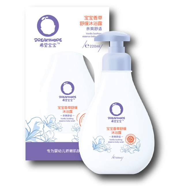 希望寶寶寶寶香草舒緩沐浴露