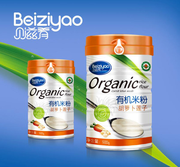 貝滋肴胡蘿卜蓮子有機米粉