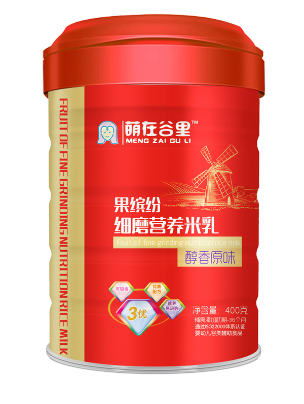 維媽媽果繽紛細(xì)磨米乳-醇香原味