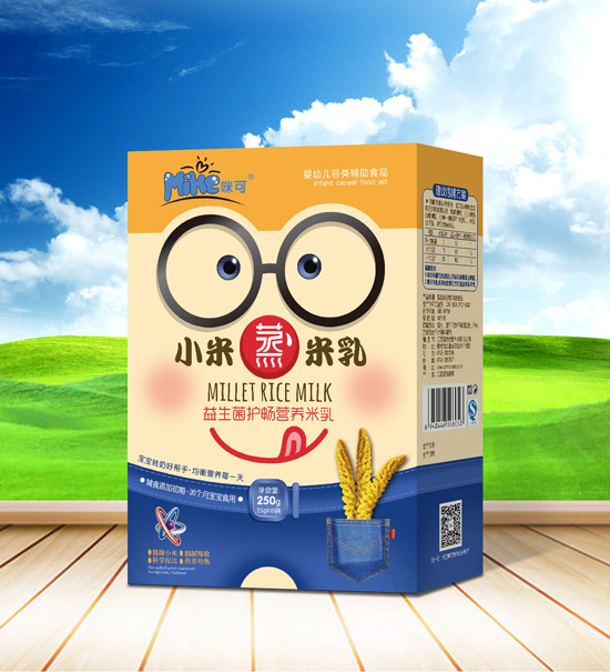 咪可益生菌護(hù)暢營(yíng)養(yǎng)小米蒸米乳盒裝