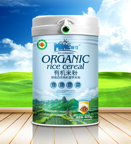 咪可核桃百合有機營養(yǎng)米粉
