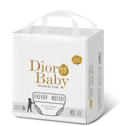 迪奧寶貝懸芯超薄嬰兒小內(nèi)褲XL