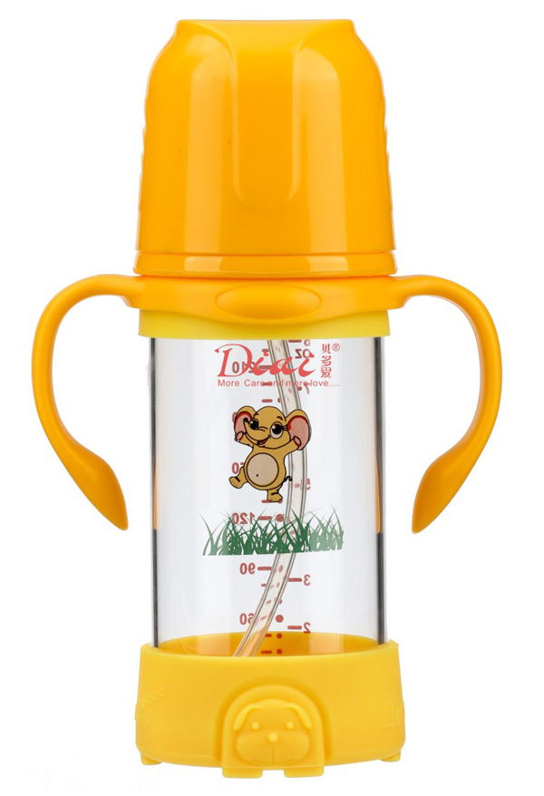 貝多愛卡通感溫防摔玻璃奶瓶(黃色).jpg 貝多愛卡通感溫防摔玻璃奶瓶(黃色).jpg