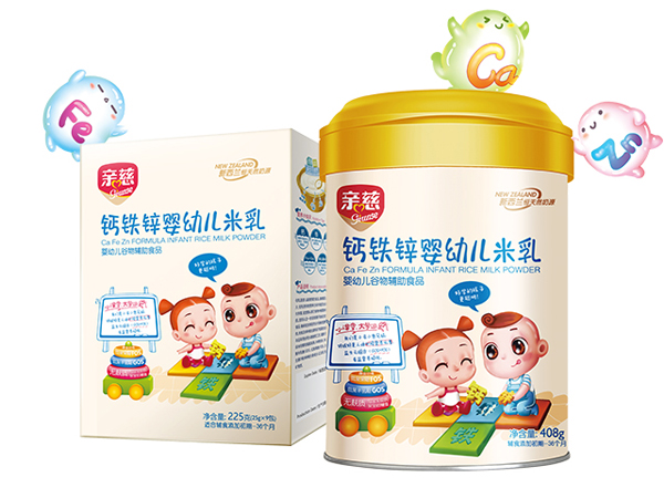 親慈鈣鐵鋅嬰幼兒米乳