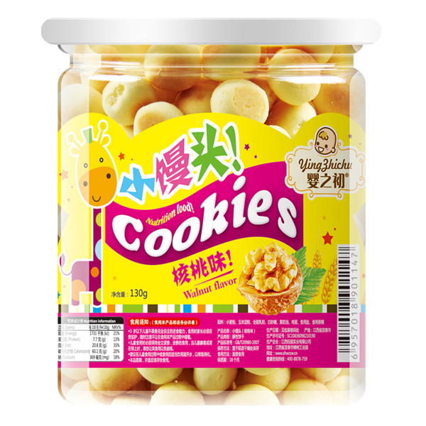 嬰之初小饅頭核桃味