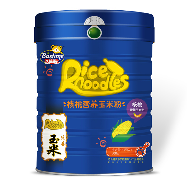 貝生元核桃營養(yǎng)玉米粉米粉聽裝