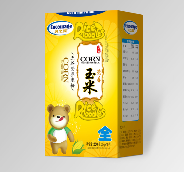 貝之翼五谷玉米營(yíng)養(yǎng)米粉盒裝