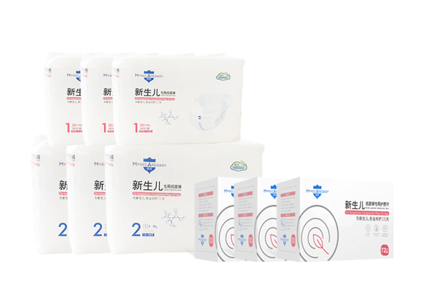 深呵新生兒專用紙尿褲全月組合(含護臍片)