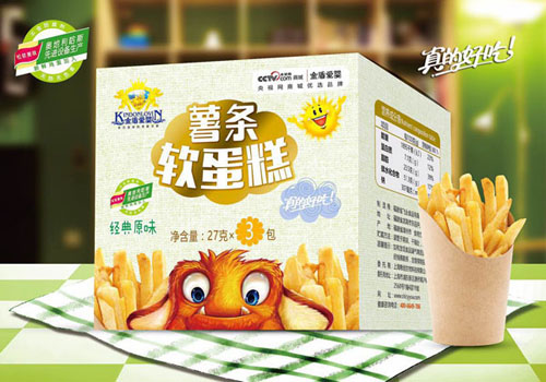 金盾愛(ài)嬰薯?xiàng)l軟蛋糕經(jīng)典原味