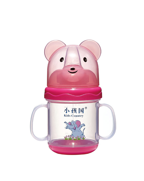 小孩國道達爾小熊雙色學飲杯粉色180ML.jpg 小孩國道達爾小熊雙色學飲杯粉色180ML.jpg