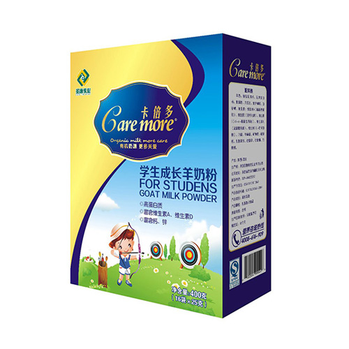 卡倍多學生成長羊奶粉400克盒裝
