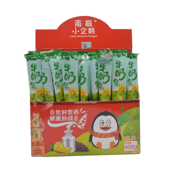 南極小企鵝原味奶條內(nèi)包裝400g