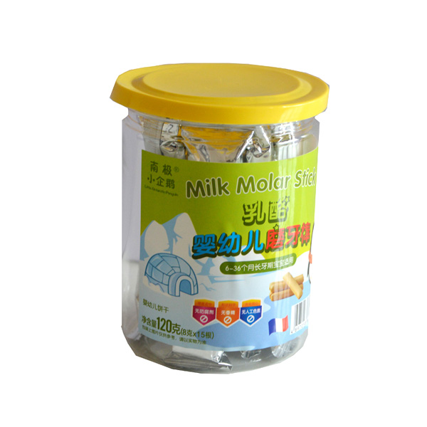 南極小企鵝乳酪磨牙棒罐裝