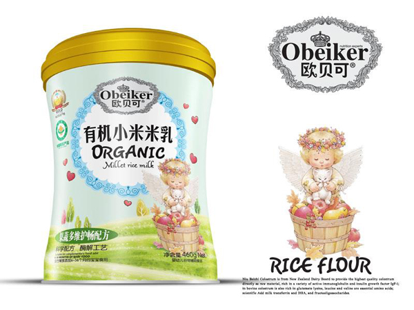 歐貝可有機小米米乳-果蔬多維護暢配方桶裝