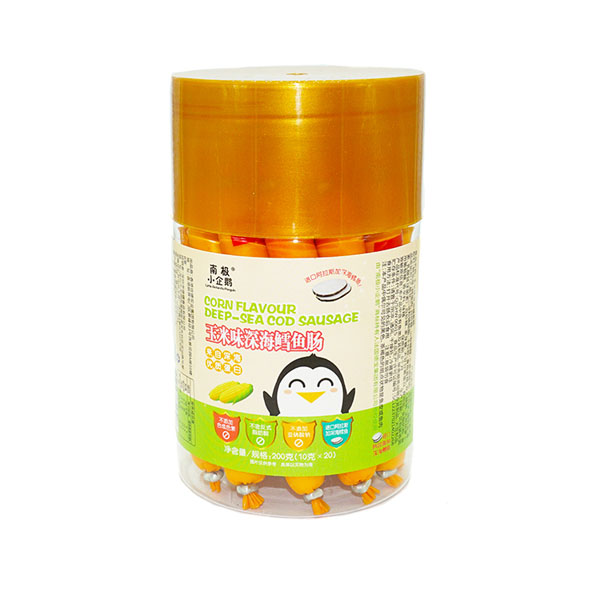 南極小企鵝玉米味深海鱈魚腸高蓋