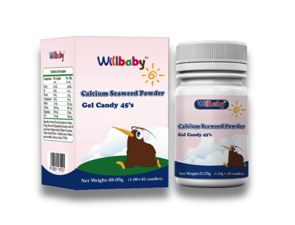 睿貝兒海藻粉凝膠糖果