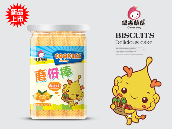 聰惠萌葆磨伢棒-香橙味