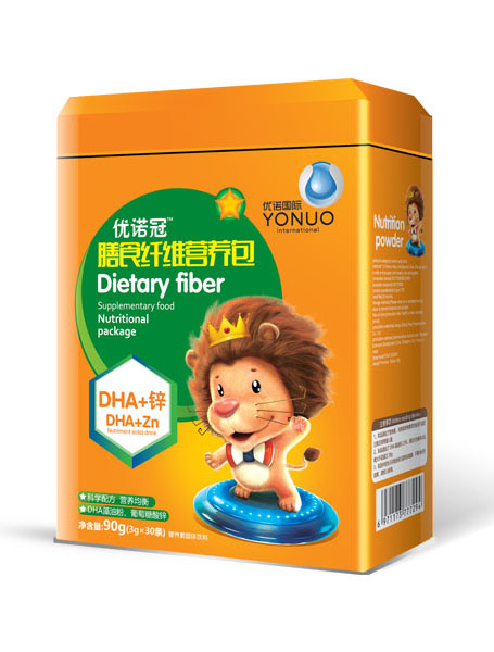 優(yōu)諾冠膳食纖維DHA+鋅營(yíng)養(yǎng)包