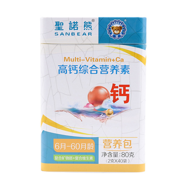 圣諾熊高鈣綜合營(yíng)養(yǎng)素40袋