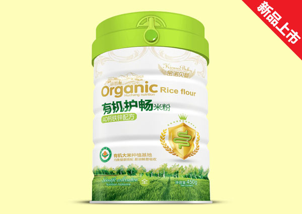 金諾貝嬰有機(jī)護(hù)暢米粉-AD鈣鐵鋅配方聽(tīng)裝