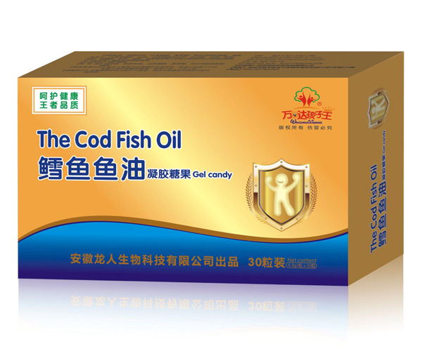 萬達(dá)孩子王鱈魚魚油凝膠糖果