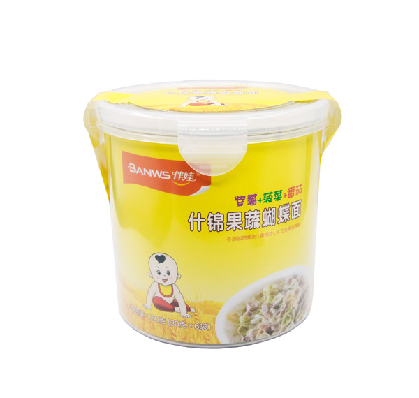 伴娃什錦果蔬蝴蝶面(紫薯+菠菜+番茄).jpg 伴娃什錦果蔬蝴蝶面(紫薯+菠菜+番茄).jpg