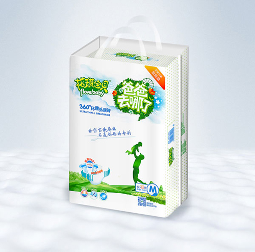 花琪寶貝360°環(huán)腰紙尿褲M72