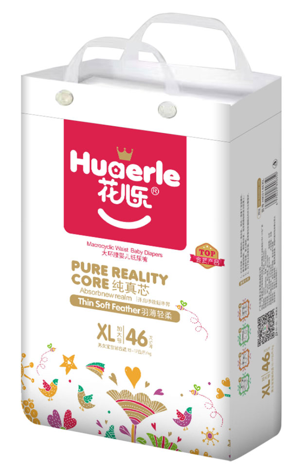花兒樂(lè)大環(huán)腰嬰兒紙尿褲XL