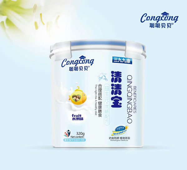 聰聰貝貝益生元優(yōu)暢配方清清寶 樂扣裝