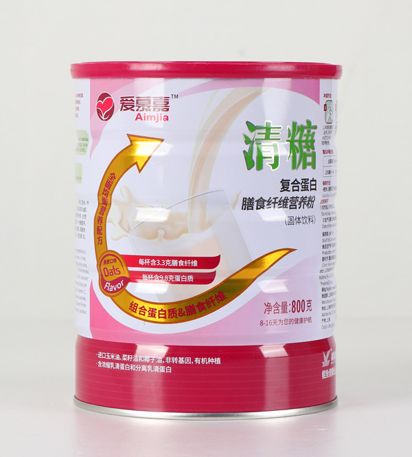 愛慕嘉清糖復(fù)合蛋白膳食纖維營(yíng)養(yǎng)粉