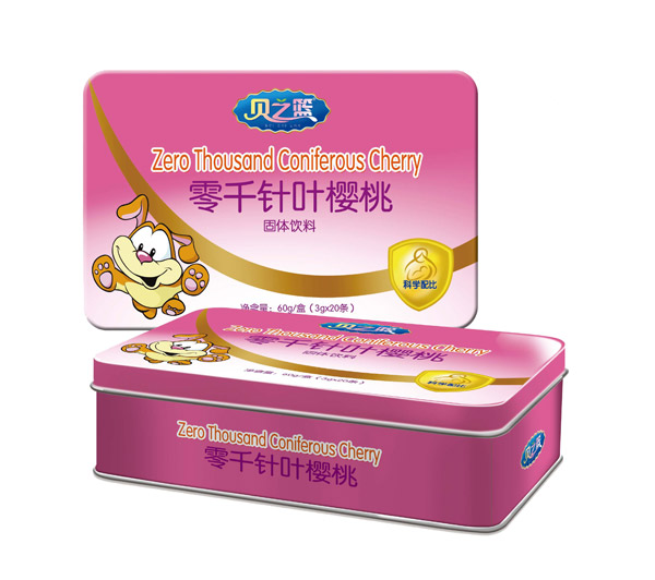 貝之籃零千針葉櫻桃固體飲料