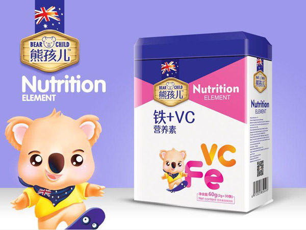 熊孩兒鐵+VC營(yíng)養(yǎng)素