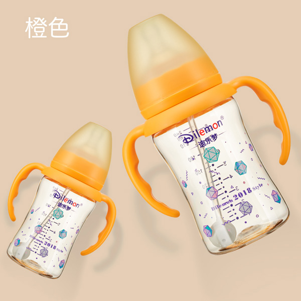 迪樂夢(mèng)PPSU奶瓶5A02橙色