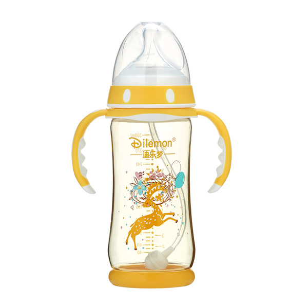 迪樂夢(mèng)PPSU奶瓶300ml橙色