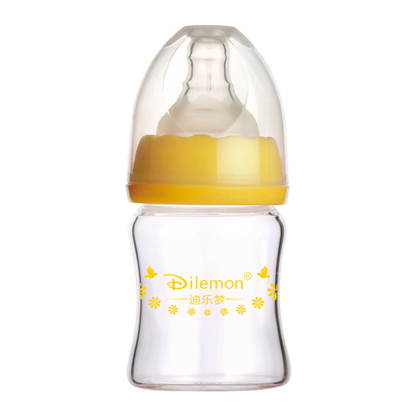 迪樂(lè)夢(mèng)高鵬硅玻璃奶瓶5000橙黃