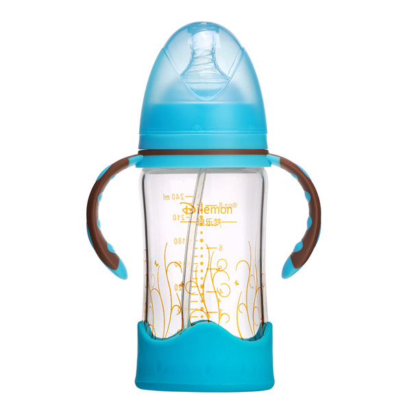 迪樂(lè)夢(mèng)高鵬硅玻璃奶瓶5012藍(lán)色