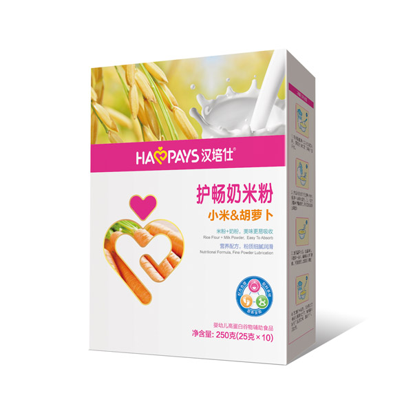 漢培仕護(hù)暢奶米粉-小米胡蘿卜盒裝