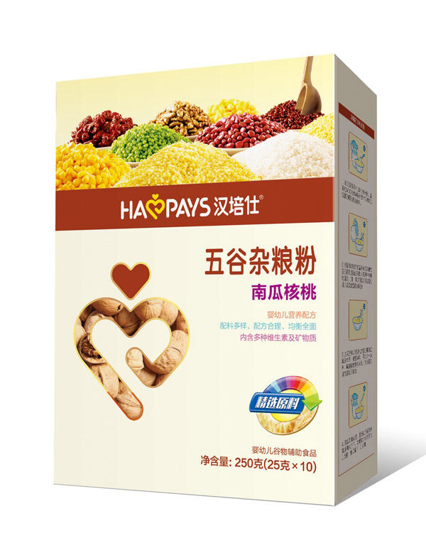 漢培仕五谷雜糧粉南瓜核桃