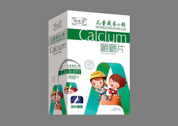 明優(yōu)堂兒童成長(zhǎng)+鈣嚼嚼片