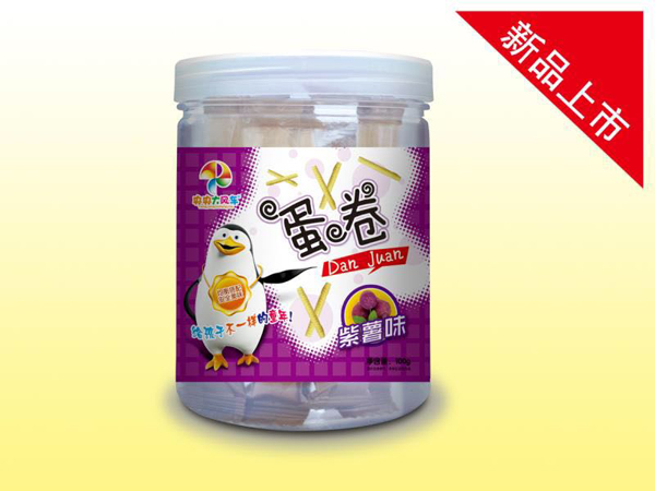 央央大風(fēng)車蛋卷(紫薯味)