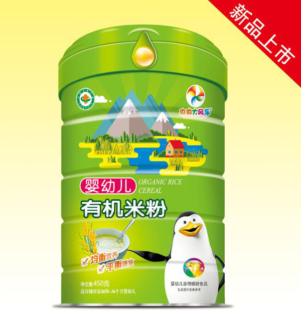 央央大風(fēng)車(chē)有機(jī)米粉(嬰幼兒)