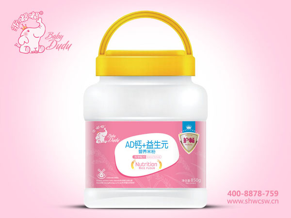 乖嘟嘟AD鈣益生元營養(yǎng)米粉850g